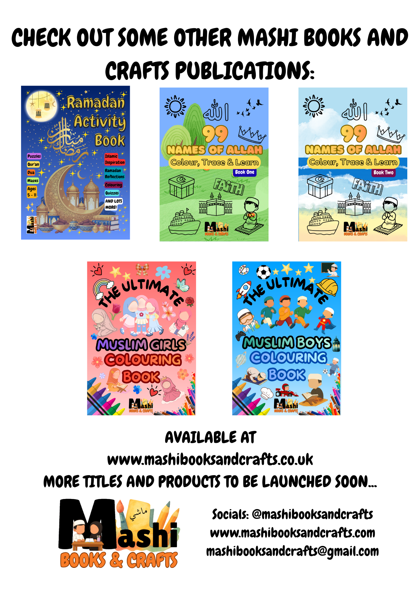 99 Names of Allah - Colour, Trace and Learn, Book 1