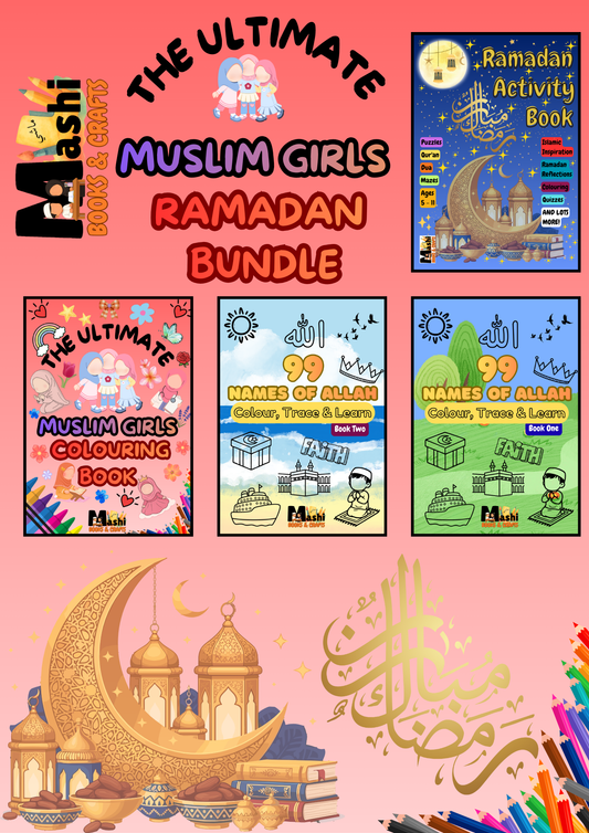 Ultimate Muslim Girls Ramadan Activity Bundle